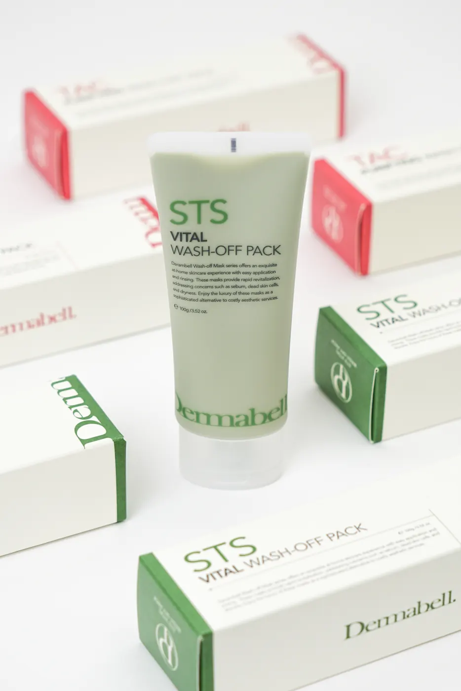 STS Vital Wash-Off Pack with packaging